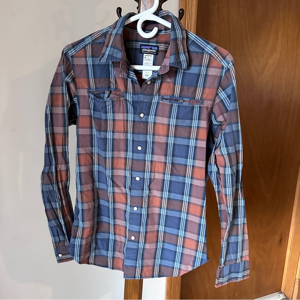 Patagonia Button-Up Plaid Shirt